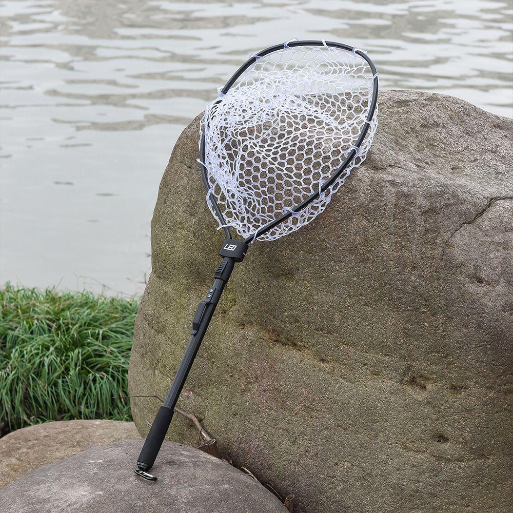 Lưới Đánh Bắt Cá Màu Đen Siêu Nhẹ Di Động Tiện Dụng Cho SHOUKEY Dip