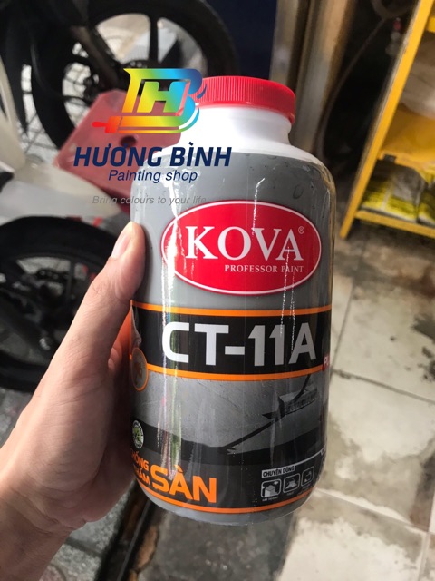 Chống thấm KOVA chính hãng - Lon 1kg (màu trắng sữa) (có 2 loại: sàn và tường)