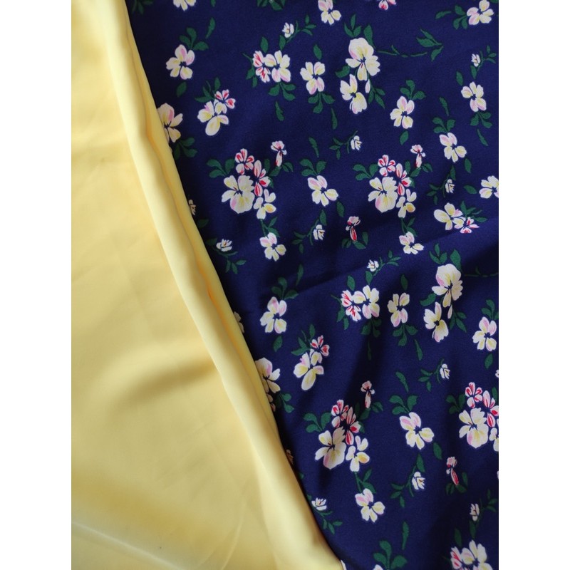 Vải lụa hoa nhí