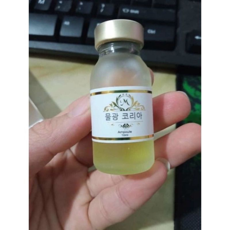 Tinh Chất Mulwang X5 Vàng Xịn, Mẫu Mới Nhất, Căng Bóng Trẻ Hóa Da Màu Vàng Chanh