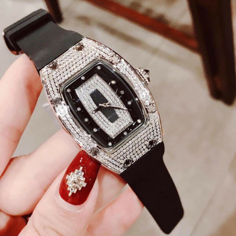 Đồng Hồ Xcer nữ dây silicon case 38mm