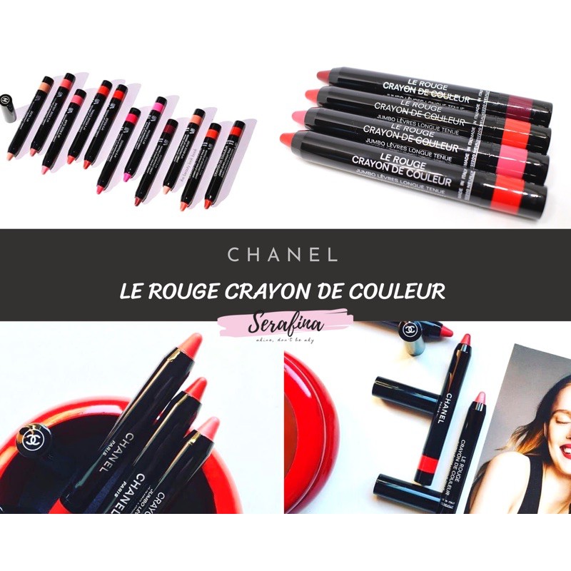 💄 Son thỏi bút chì Chanel Le Rouge Crayon De Couleur  💄 màu no2 no3 no5 no6 no7 no17 265 269