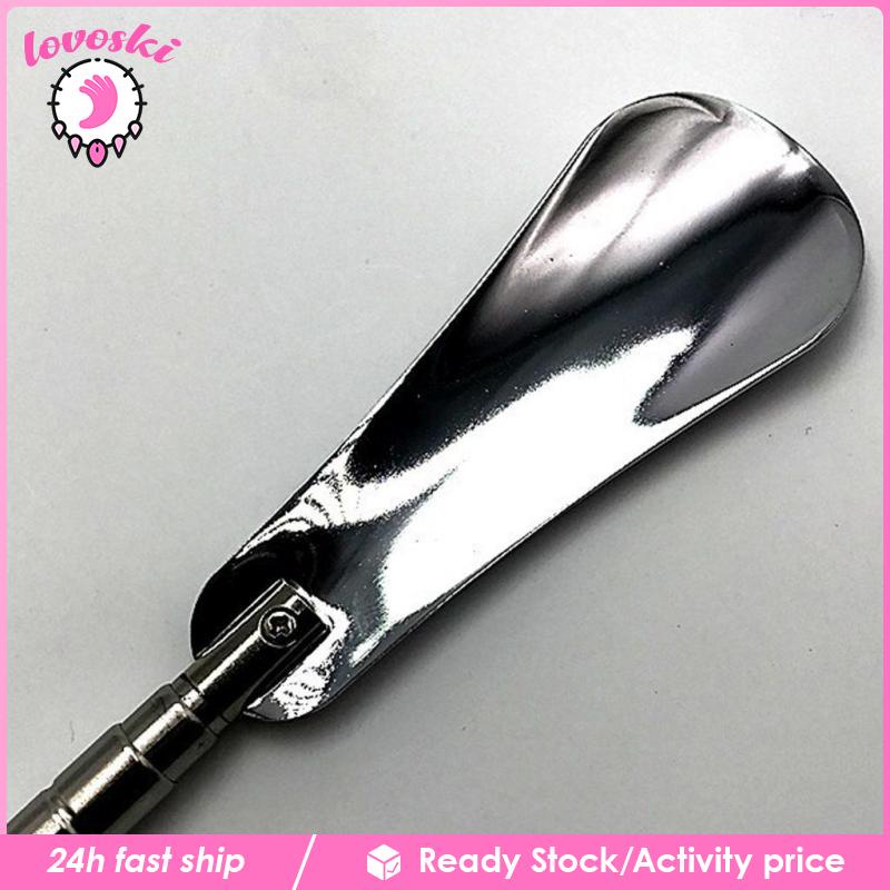 [Hàng mới về] Gậy hỗ trợ mang giày bằng thép không gỉ cho người lớn tuổi