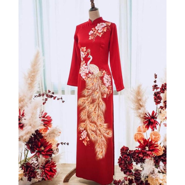 Áo dài mẹ sang trọng, quý phái