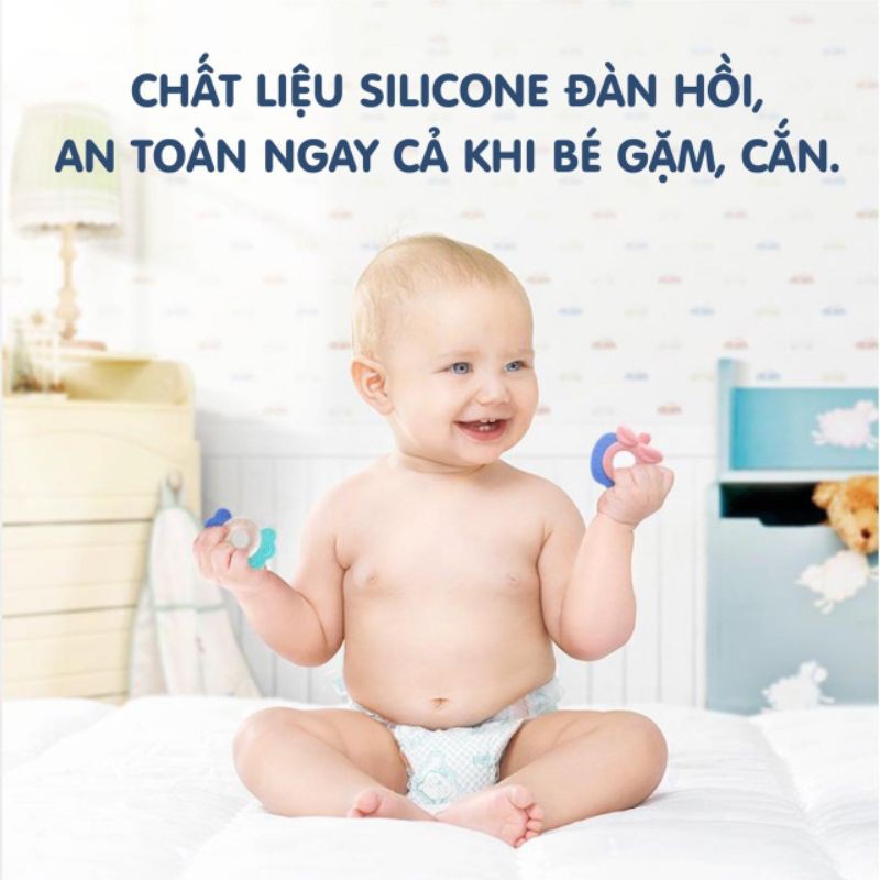 Set xúc xắc gặm nướu Umoo chính hãng - 8 món