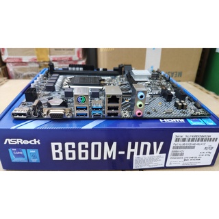 Mainboard ASROCK B660M-HDV (Intel B660, Socket 1700, M-ATX, 2 khe RAM DDR4)
