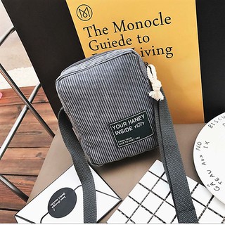 TÚI ĐEO CHÉO NHUNG MINI DỄ THƯƠNG