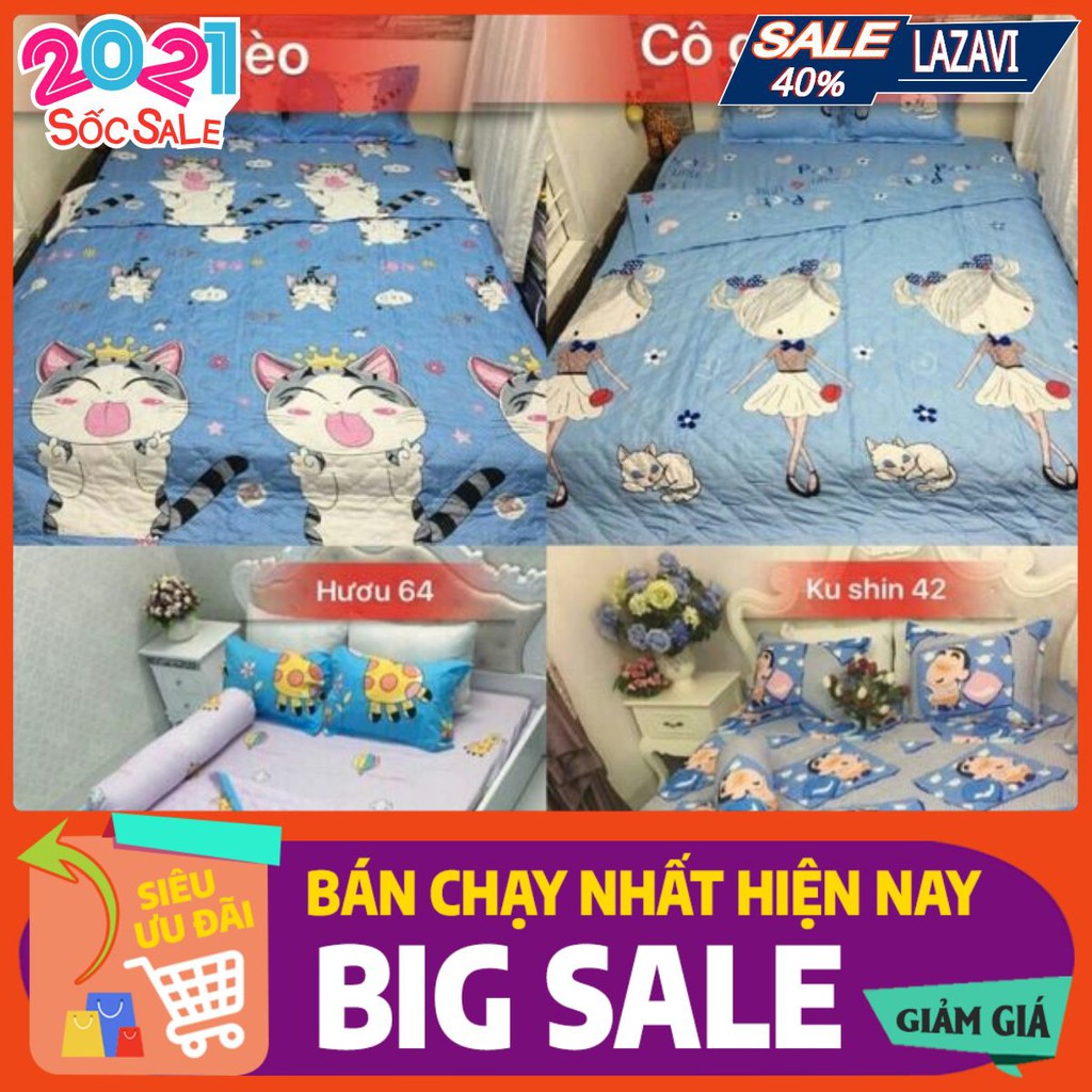 Bộ ga gối 1m6*2m được chọn mẫu