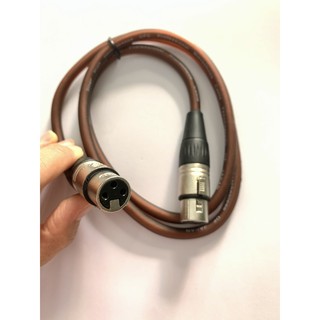 Dây 2 đầu canon xlr âm dài 1m