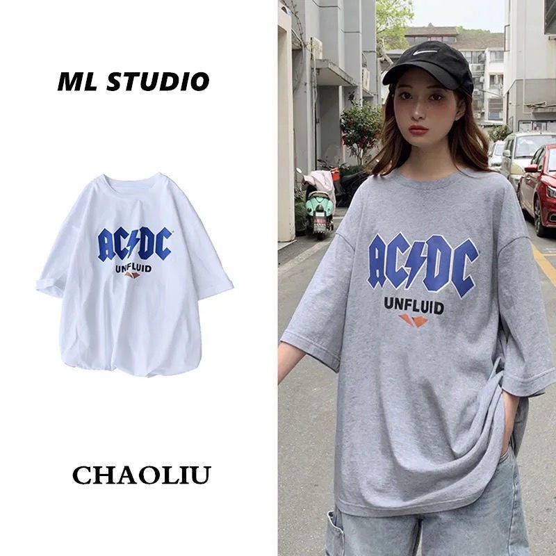 Áo thun tay lỡ form rộng ACOC basic cực chất