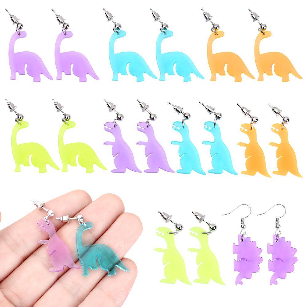 1 Khuyên Tai Acrylic Nhiều Màu Dễ Thương Dùng Làm Quà Tặng Sinh Nhật