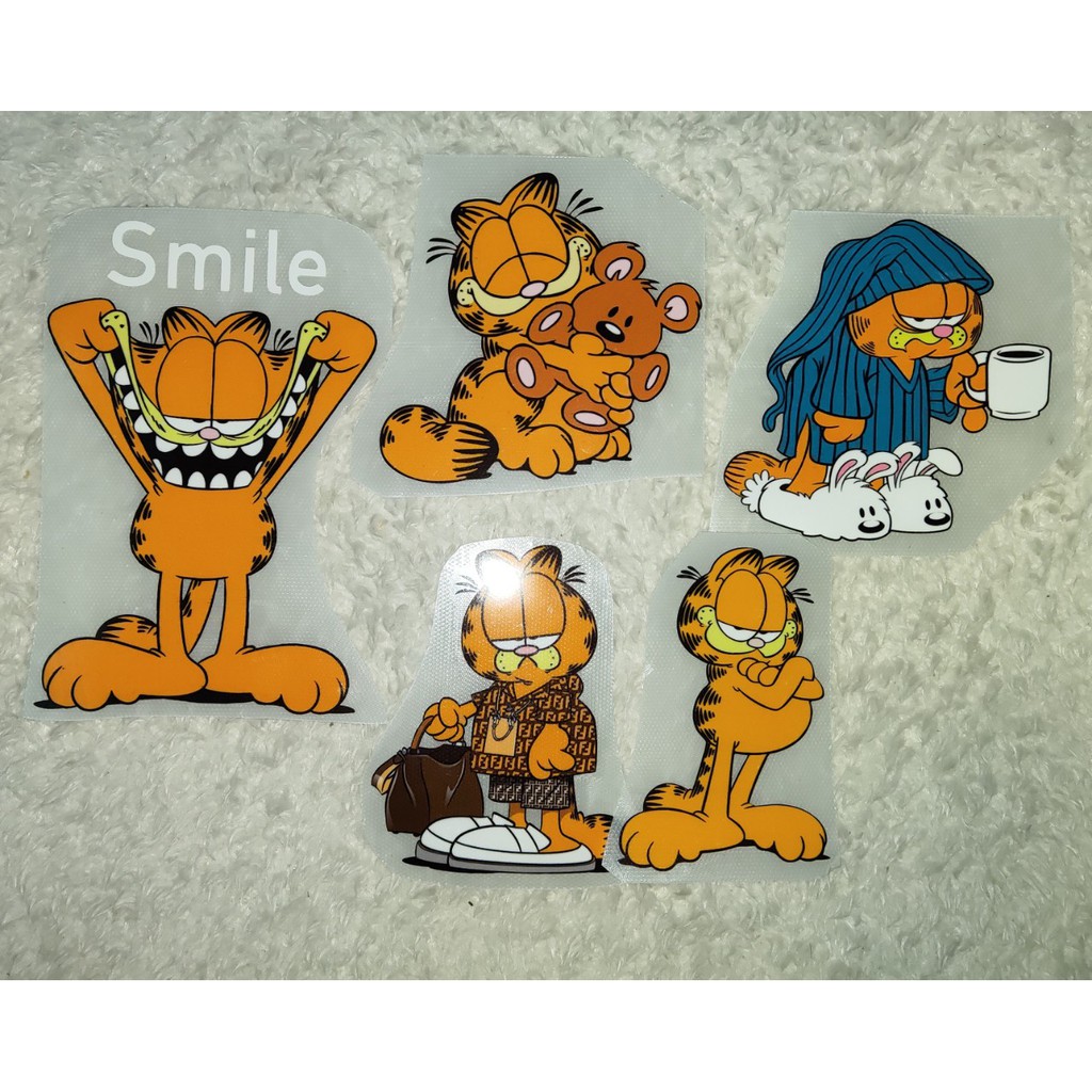 Hình ủi, hình ép nhiệt - Garfield (nhiều mẫu)