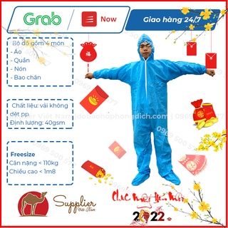 BỘ QUẦN ÁO PHÒNG CHỐNG DỊCH COVID VNXK NHIỀU CẤP ĐỘ, ĐỒ ĐI SÂN BAY AN TOÀN CHO NGƯỜI LỚN VÀ TRẺ EM GIÁ TẠI XƯỞNG TA001