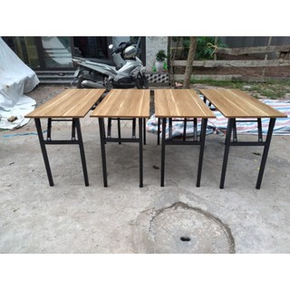 Bàn gập chân sắt