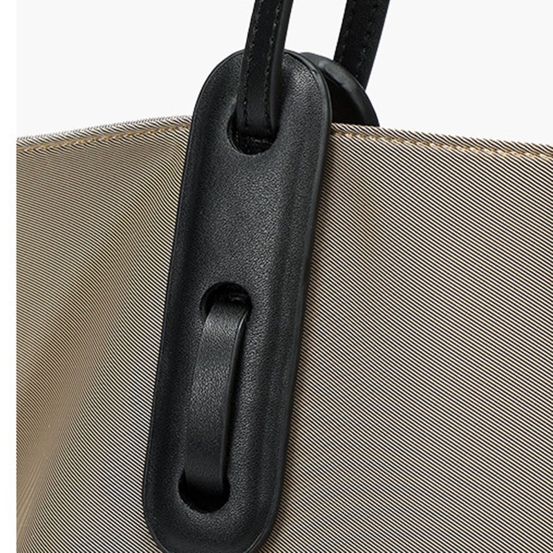 Túi tote cầm tay sức chứa lớn bằng vải oxford đơn giản Ielgy cho nữ