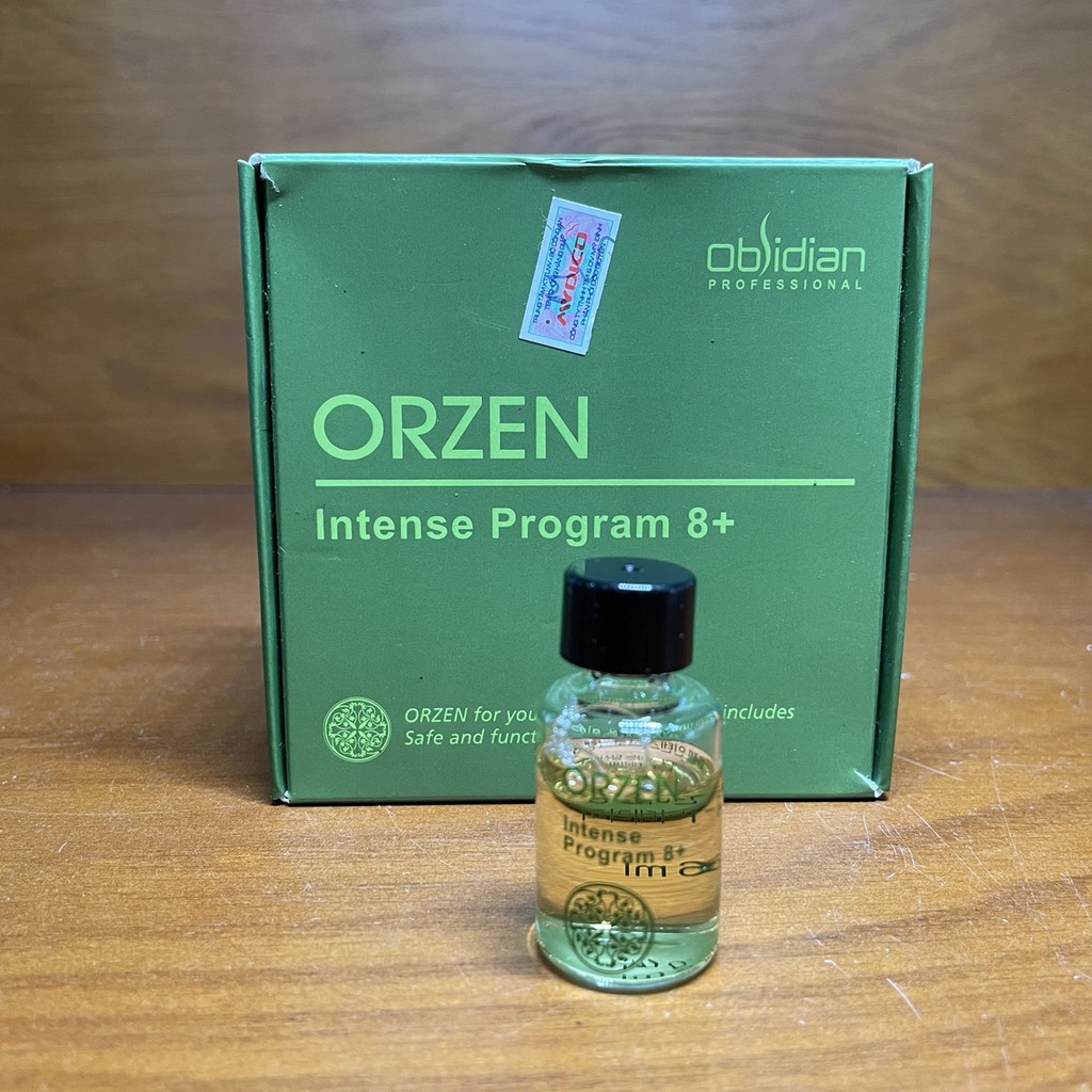 Tinh dầu chống rụng và tăng trưởng kích thích mọc tóc Orzen Intense Program 8+ Obsidian 6ml