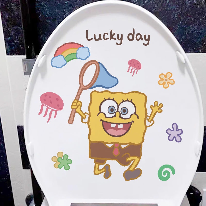 Miếng Dán Hoạt Hình Chống Nước Chống Ẩm Trang Trí Nhà Tắm