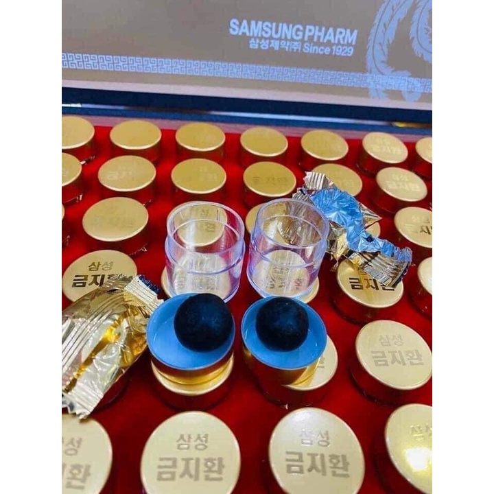 Nhân Sâm An Cung Ngưu Hoàng Samsung Pharm Gum Jee Hwan - Giải Pháp Vàng Cho Người Đột Qụy 60 Viên Hàn Quốc.