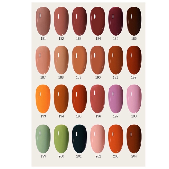 Sơn gel mladea 8,3ml mã 181-204