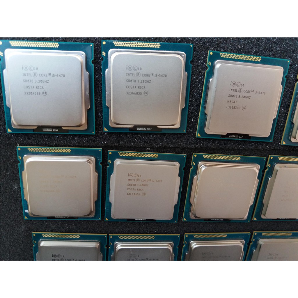 VI SỬ LÍ CPU i5 3470 cũ giá rẻ nhất shopee, dùng cho socket 1155 core i5-3470 21