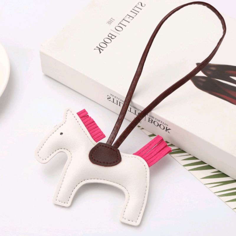 Charm ngựa , móc ngựa phụ kiện treo túi sách , gắn móc chìa khoá quà tặng