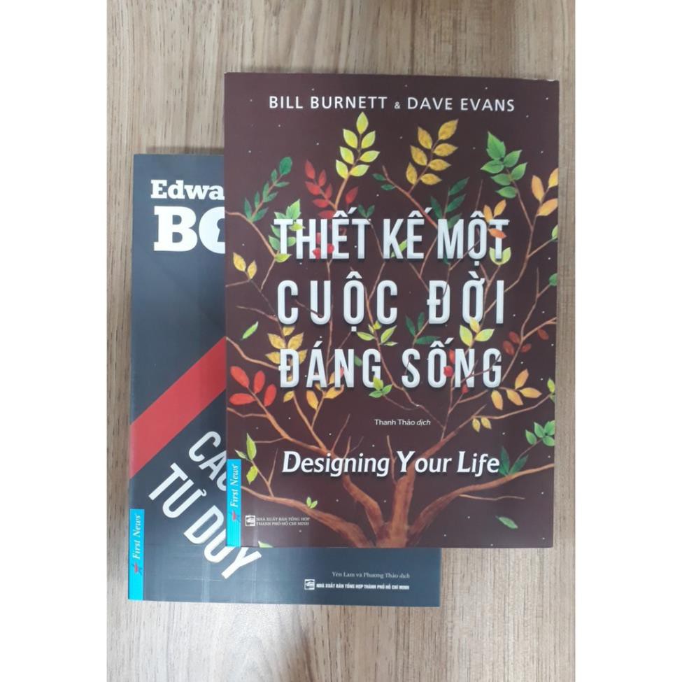 Sách First News - Combo Thiết Kế Một Cuộc Đời Đáng Sống + Tự Luyện Cách Tư Duy