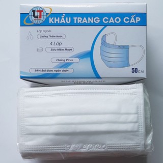 Combo 10hộp khẩu trang Lâm Thịnh 4lớp full màu