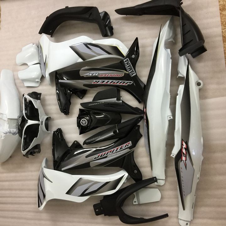 Bộ dàn áo xe JUPITER MX MẮT CÁO  - JUPITER GRAVITA màu Trắng - A2103