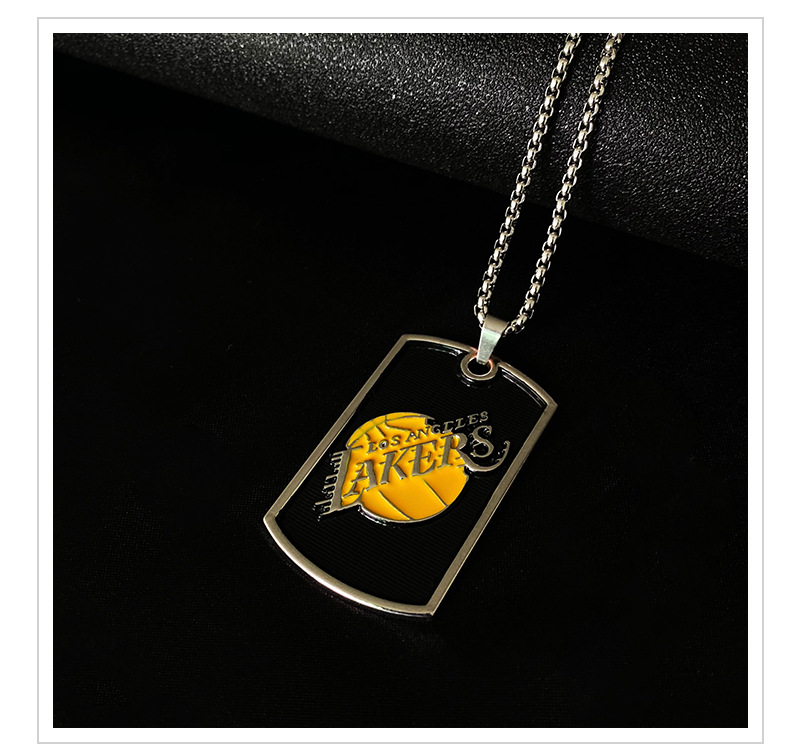 Dây Chuyền Thép Titan Dài Mặt Bóng Rổ Độc Đáo Phong Cách Hip Hop Thời Trang 22760