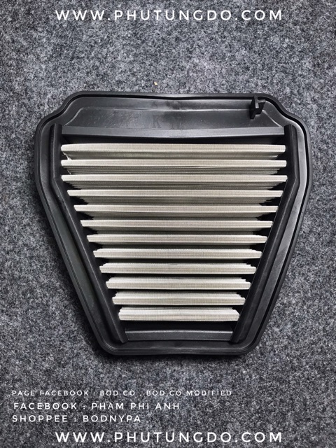 Lọc gió thép Exciter , Winner 150 Bossco racing