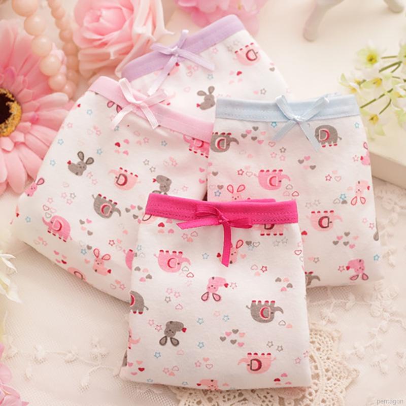 Quần lót boxer cotton thoải mái họa tiết chú voi hoạt hình cho bé 2-10 tuổi