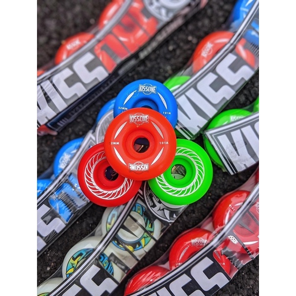 Bộ bánh ván trượt skateboard chuyên nghiệp Kissone - KISSONE SHR 101A MASHUP WHEELS 52MM