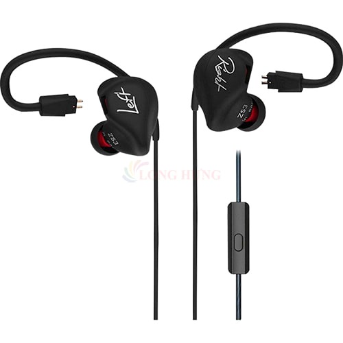 Tai nghe có dây có mic KZ ZS3 - Hàng chính hãng - Thiết kế độc đáo, âm thanh chất lượng, có hỗ trợ mic thoại