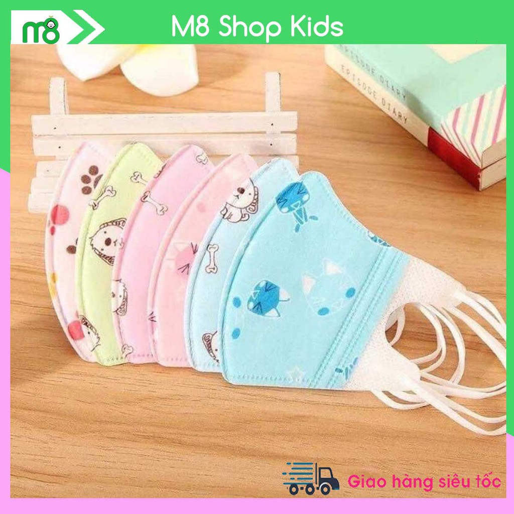 Khẩu trang 3 lớp kháng khuẩn, chống bụi an toàn cho bé PK22 | BigBuy360 - bigbuy360.vn