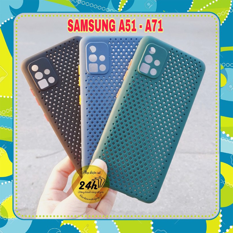 Ốp Lưng Samsung A51 - Samsung A71 Nhựa dẻo tản nhiệt bảo vệ camera - HOT