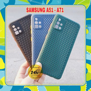 Ốp Lưng Samsung A51 - Samsung A71 Nhựa dẻo tản nhiệt bảo vệ camera - HOT