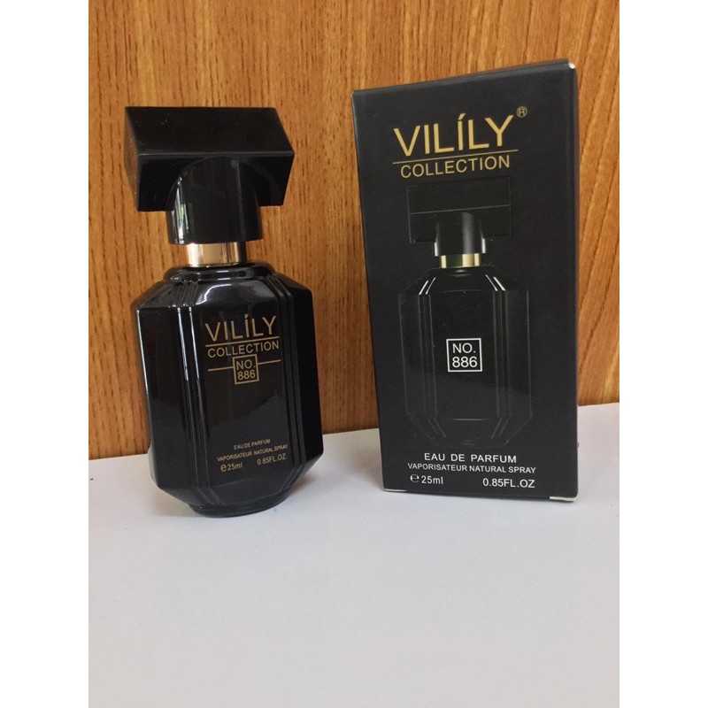 (CHÍNH HÃNG) Nước hoa nữ Vilily 25ml No 886 (Boss nữ đen)