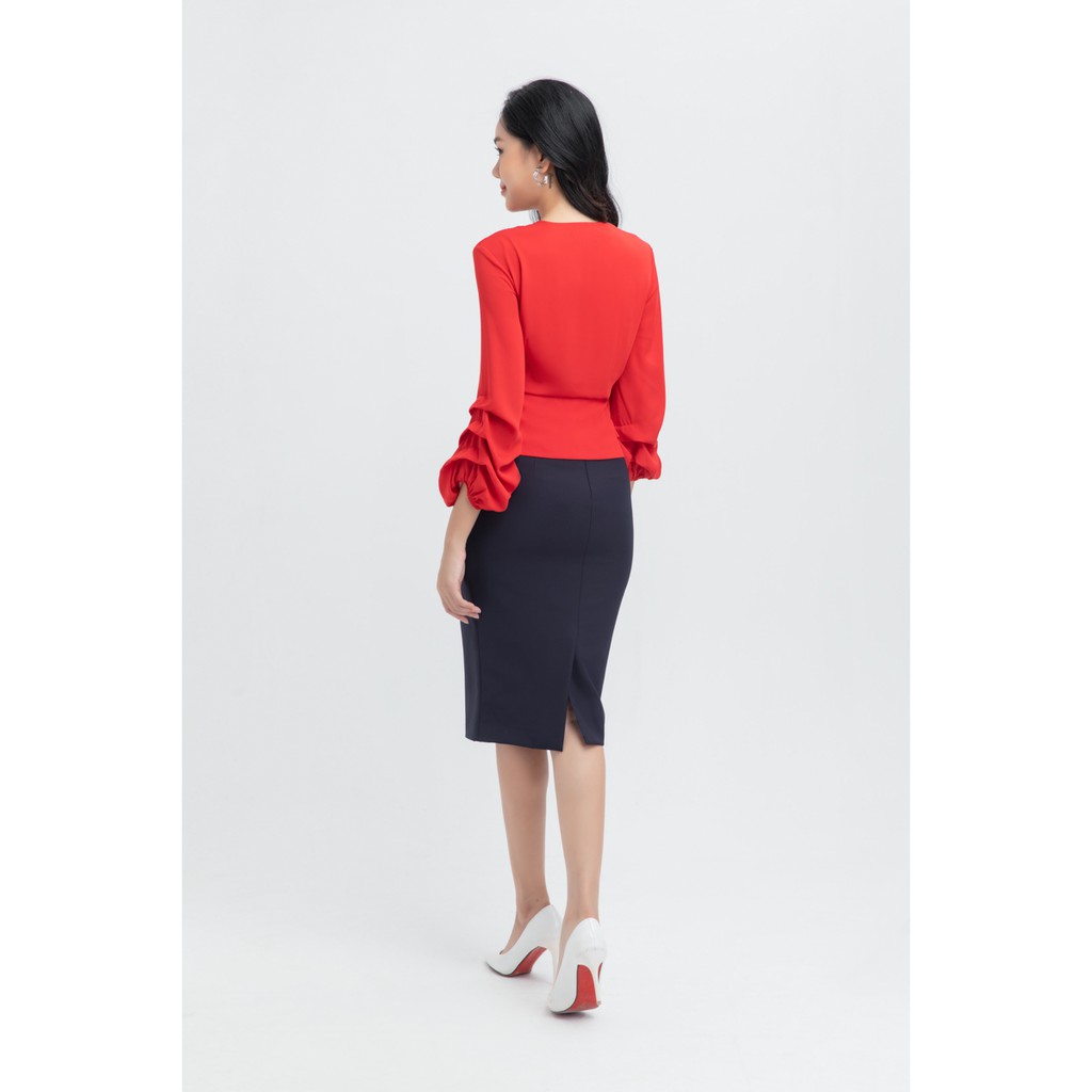 [Mã WABRM4  giảm 15% tối đa 50k đơn 150k] IVY moda Chân Váy ôm 2 lớp qua gối MS 31C5827 | BigBuy360 - bigbuy360.vn