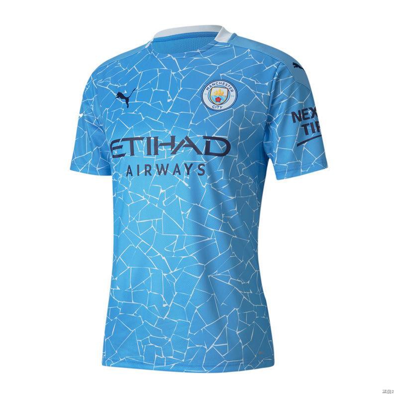 Áo đấu Manchester City 2021 sân nhà và khách số 10 17 Đồng phục bóng đá De Bruyne người lớn trẻ em đào tạo tùy