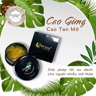 Cao gừng tan mỡ 1 liệu trình 6th