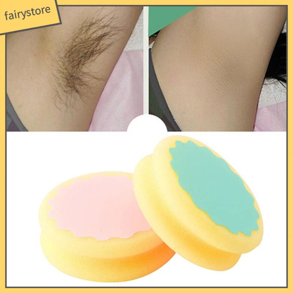 [Hàng mới về] Xốp tẩy lông không đau sử dụng tiện lợi