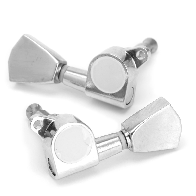 Núm Vặn Điều Chỉnh Dây Đàn Guitar 6Pro Bằng Chrome Cho Gibson 3R + 3L