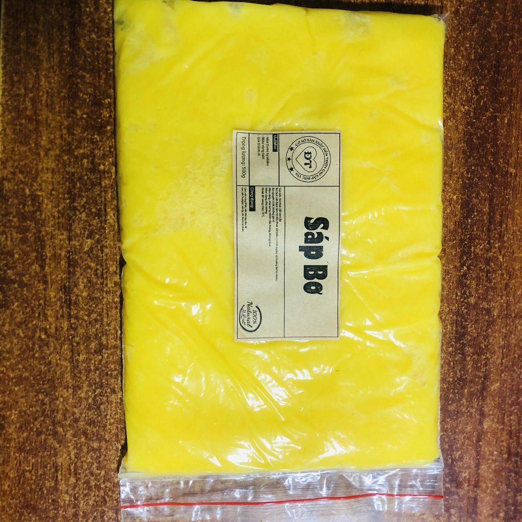 500g sáp bơ thực vật cao cấp Đức Tín làm nến thơm an toàn cho người sử dụng