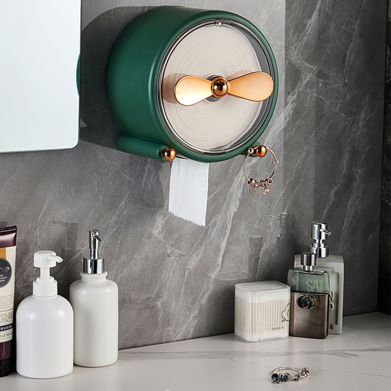 Hộp Đựng Khăn Giấy Hình Tròn Trang Trí Phòng Ngủ / Phòng Ngủ