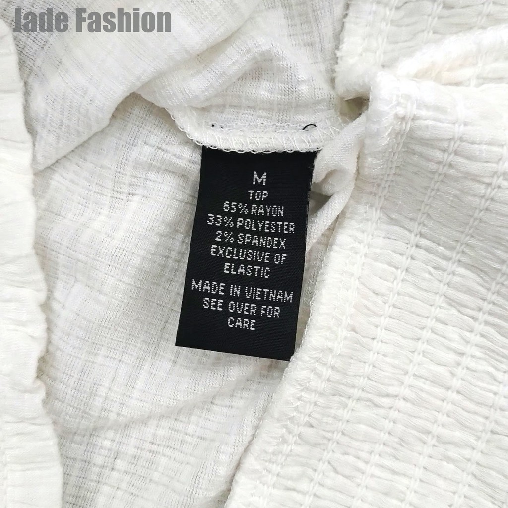 Áo thun khoét vai áo kiểu tay ngắn VNXK - Màu Trắng Size S,M,L | BigBuy360 - bigbuy360.vn