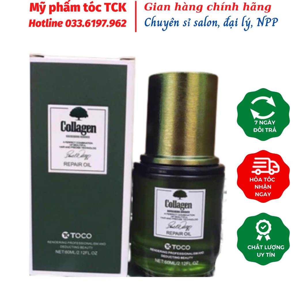 Tinh dầu dưỡng tóc Toco mềm mượt không bết dính