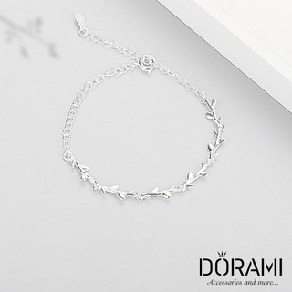 Lắc tay cành lá, lắc tay nữ bạc, lắc tay nữ chiếc lá, lắc tay nữ chiếc lá trẻ trung xinh xắn