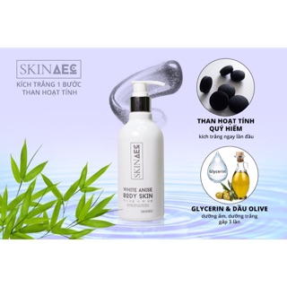 Sữa tắm trắng da skin aec