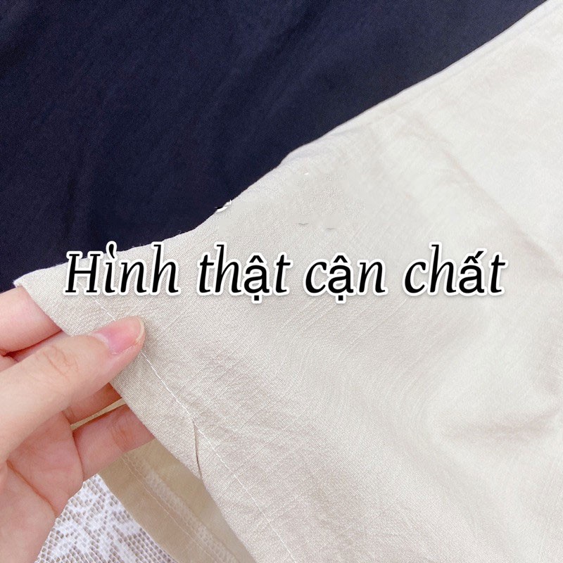 Chân váy đũi dài có lót trong 𝐒𝐓𝐘𝐋𝐄 𝐔𝐋𝐙𝐙𝐀𝐍𝐆 - Chất vải đũi mềm mại - Chân váy xòe màu Trắng [HOT 2021] | BigBuy360 - bigbuy360.vn