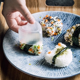 Khuôn làm cơm nắm Sushi hình tam giác kiểu Nhật Bản tiện dụng